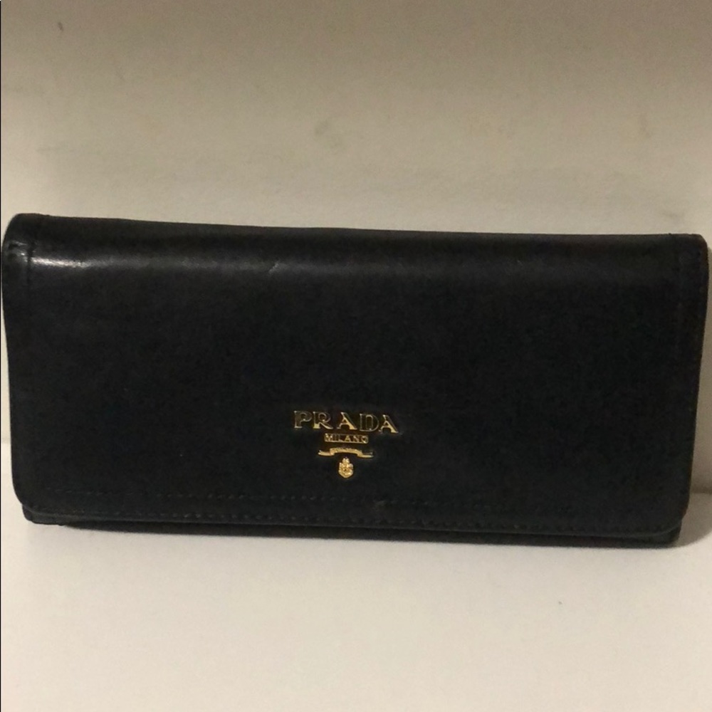 Authentic Prada wallet